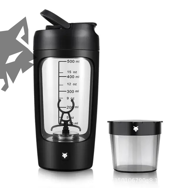 Electric Portable Whey Protein Shaker Bottle