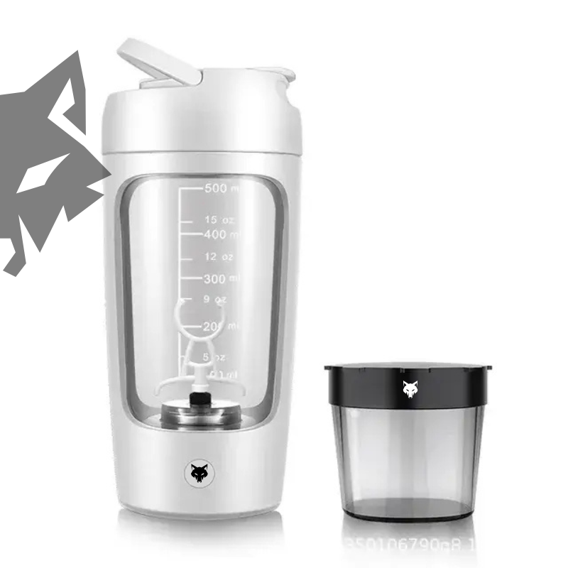 Electric Portable Whey Protein Shaker Bottle