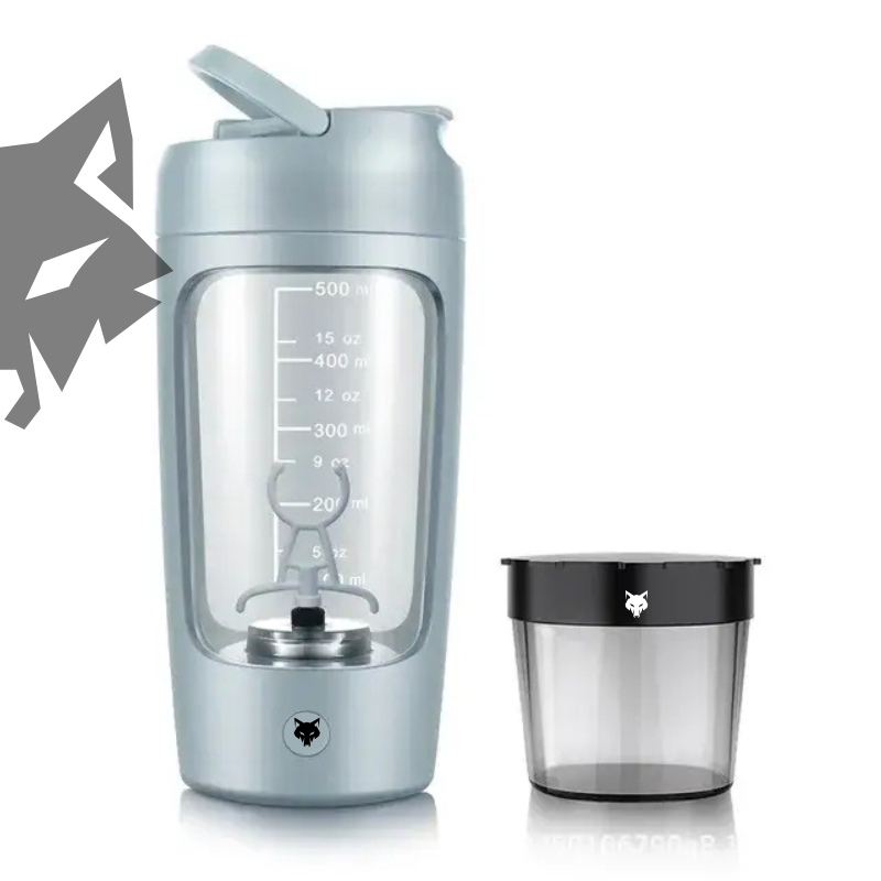 Electric Portable Whey Protein Shaker Bottle
